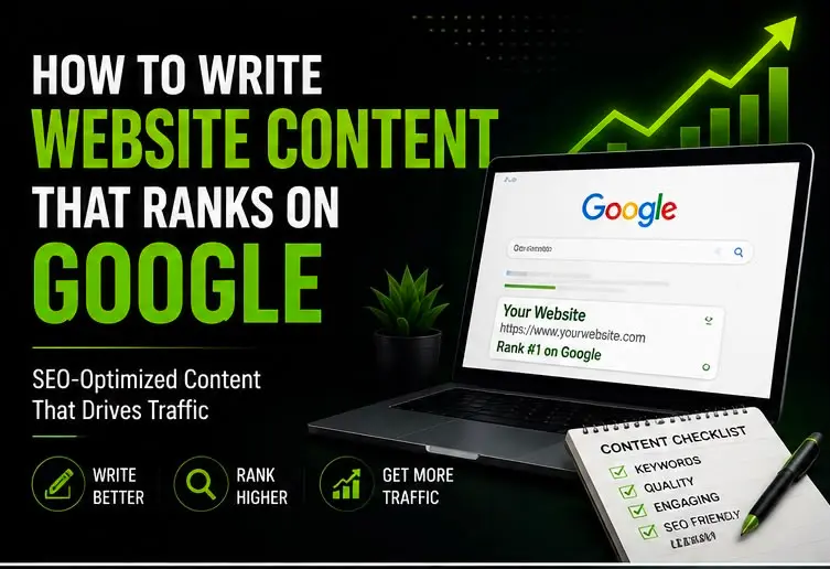 How to Write Website Content That Ranks on Google