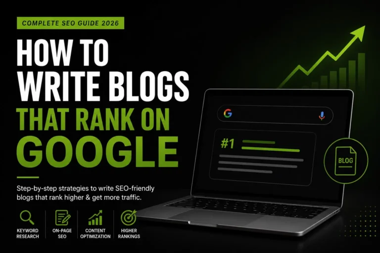 How to Write Blogs That Rank on Google in 2026